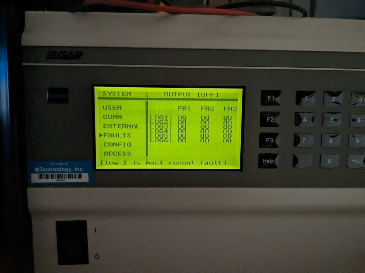 Ametek Elgar SW10500A-1-3-2 Power Source, 10500 VA Ametek Elgar SW10500A-1-3-2 Power Source, 10500 VA